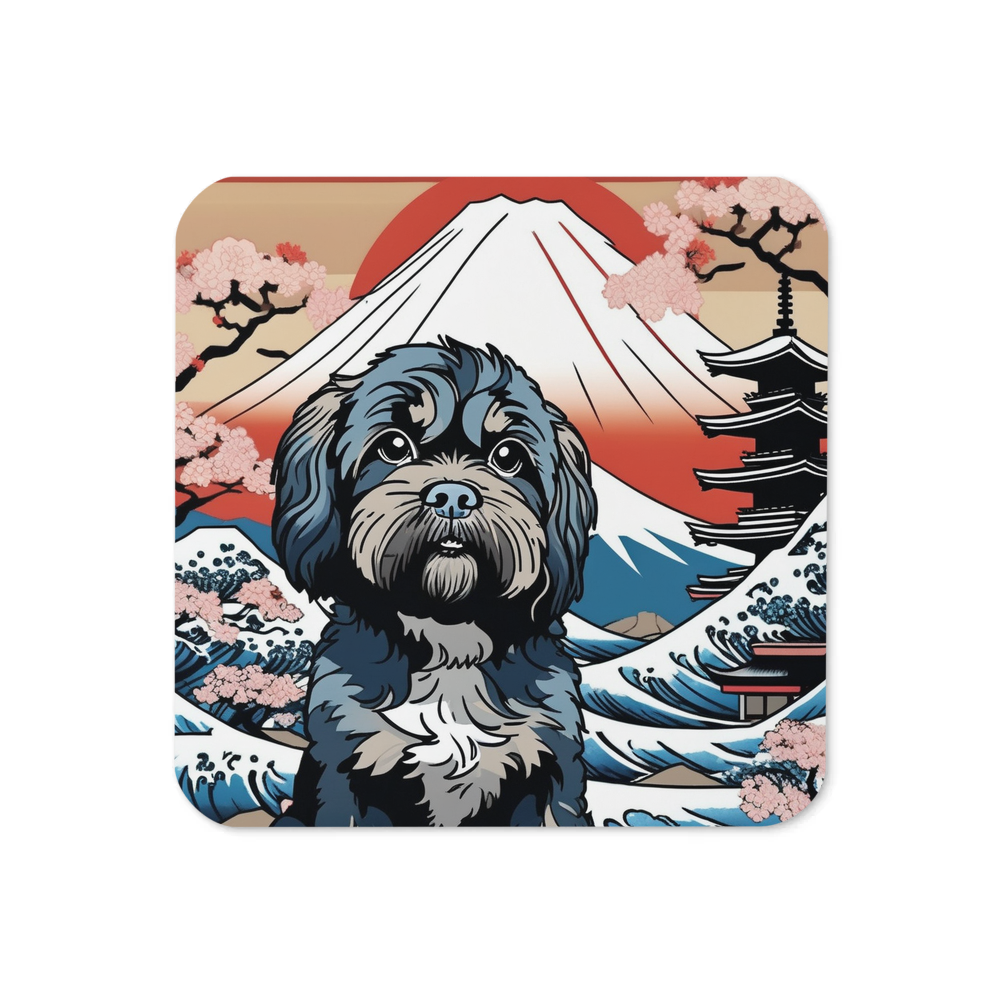 PugMug Custom Lily Coaster