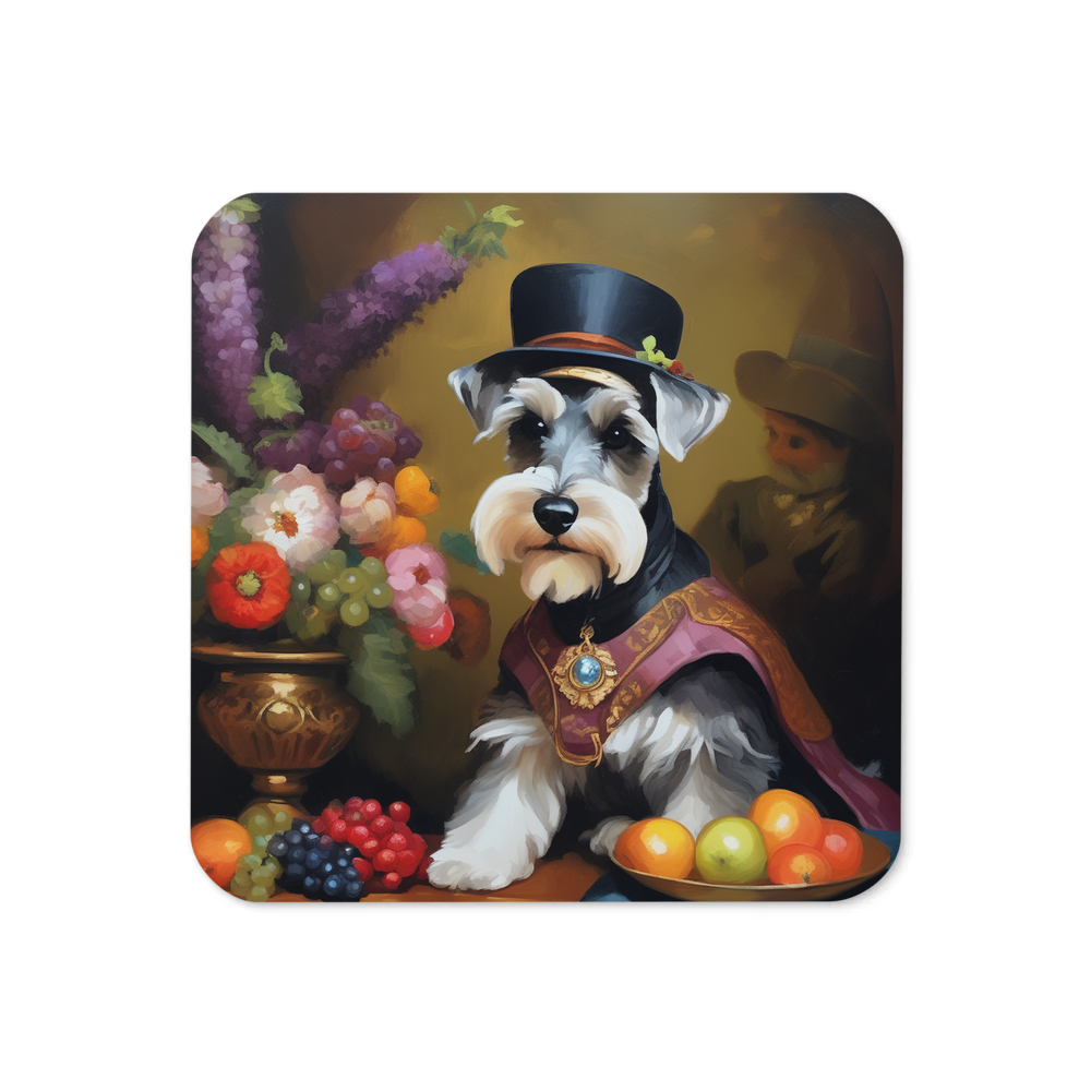 PugMug Custom Miniature Schnauzer Coaster