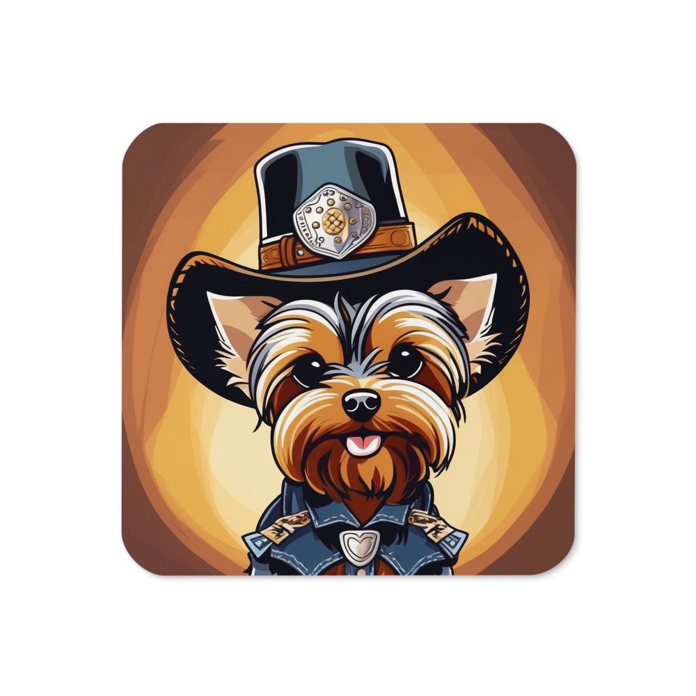 PugMug Custom Yorkshire Terrier Coaster