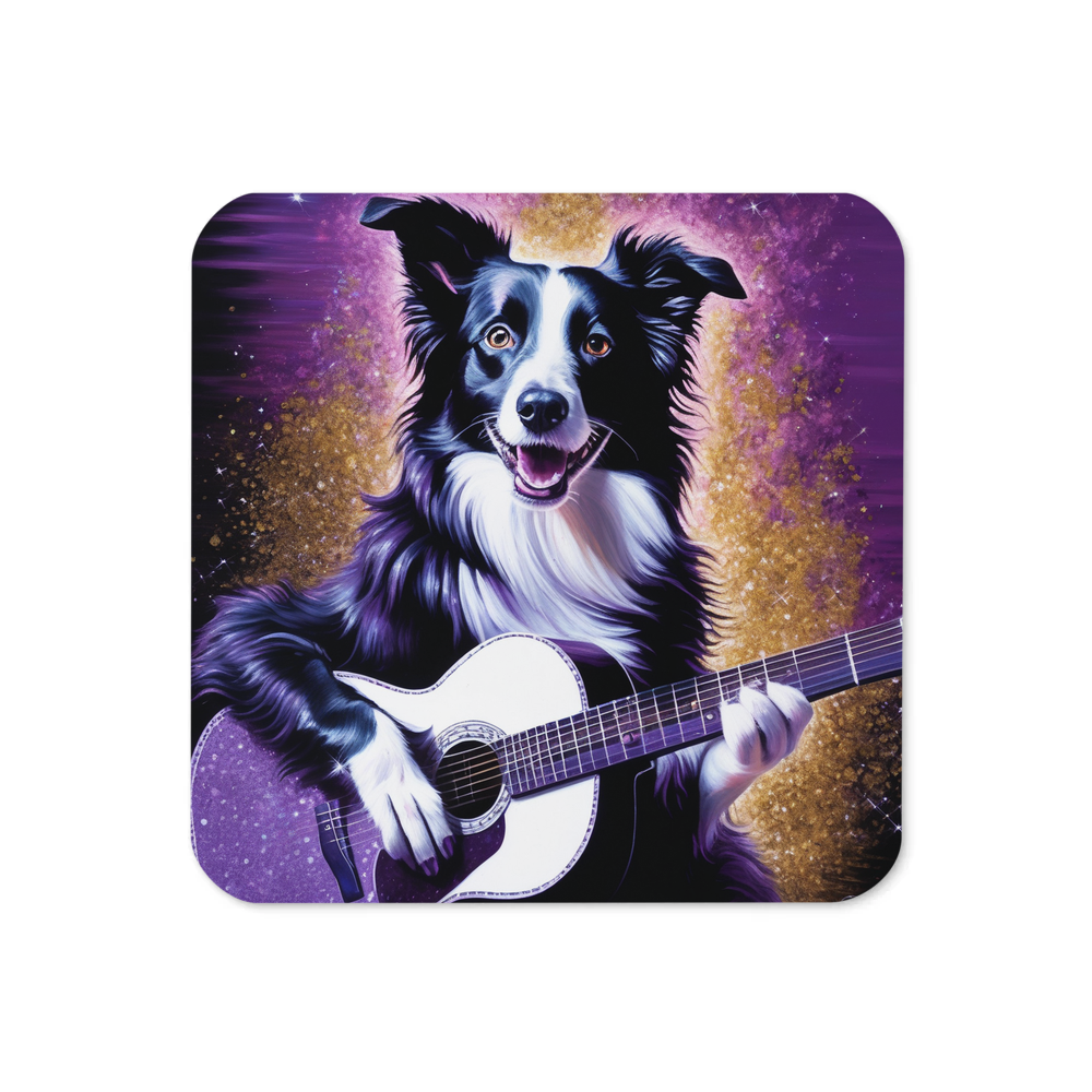 PugMug Custom Border Collie Coaster