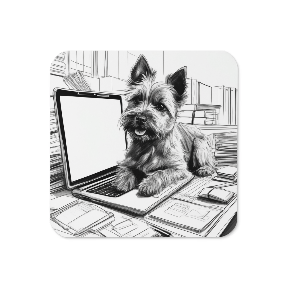 PugMug Custom Cairn Terrier Coaster