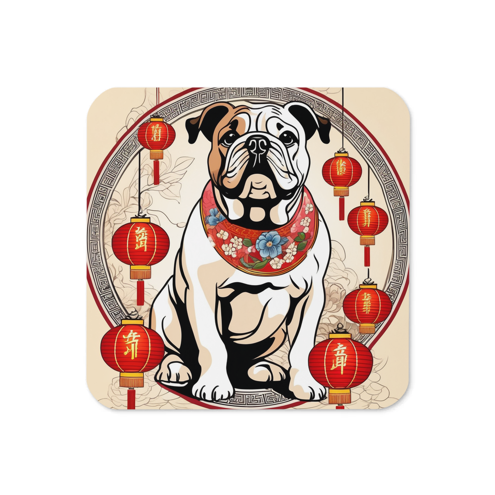 PugMug Custom Bulldog Coaster