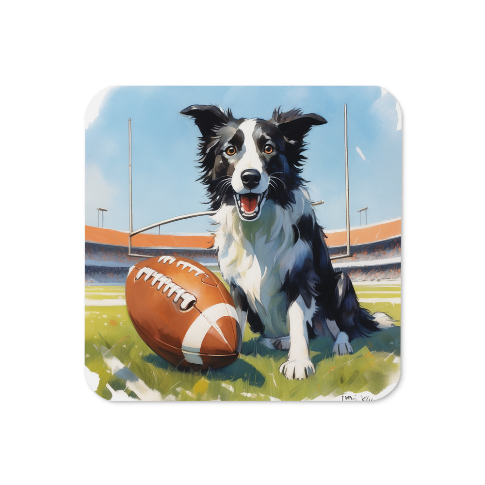 PugMug Custom Border Collie Coaster