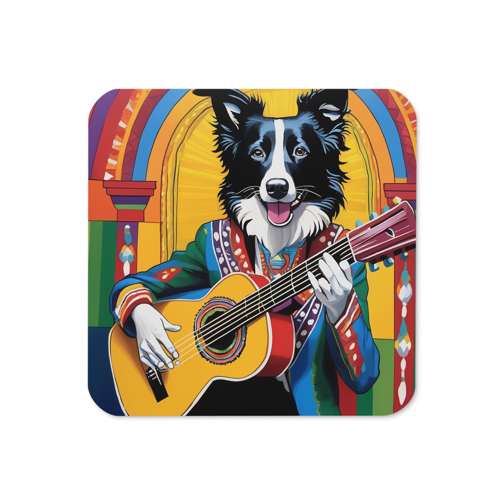 PugMug Custom Border Collie Coaster