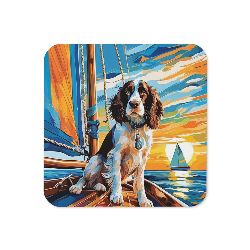 PugMug Custom English Springer Spaniel Coaster