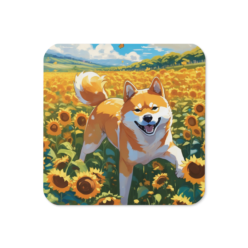 PugMug Custom Shiba Inu Coaster