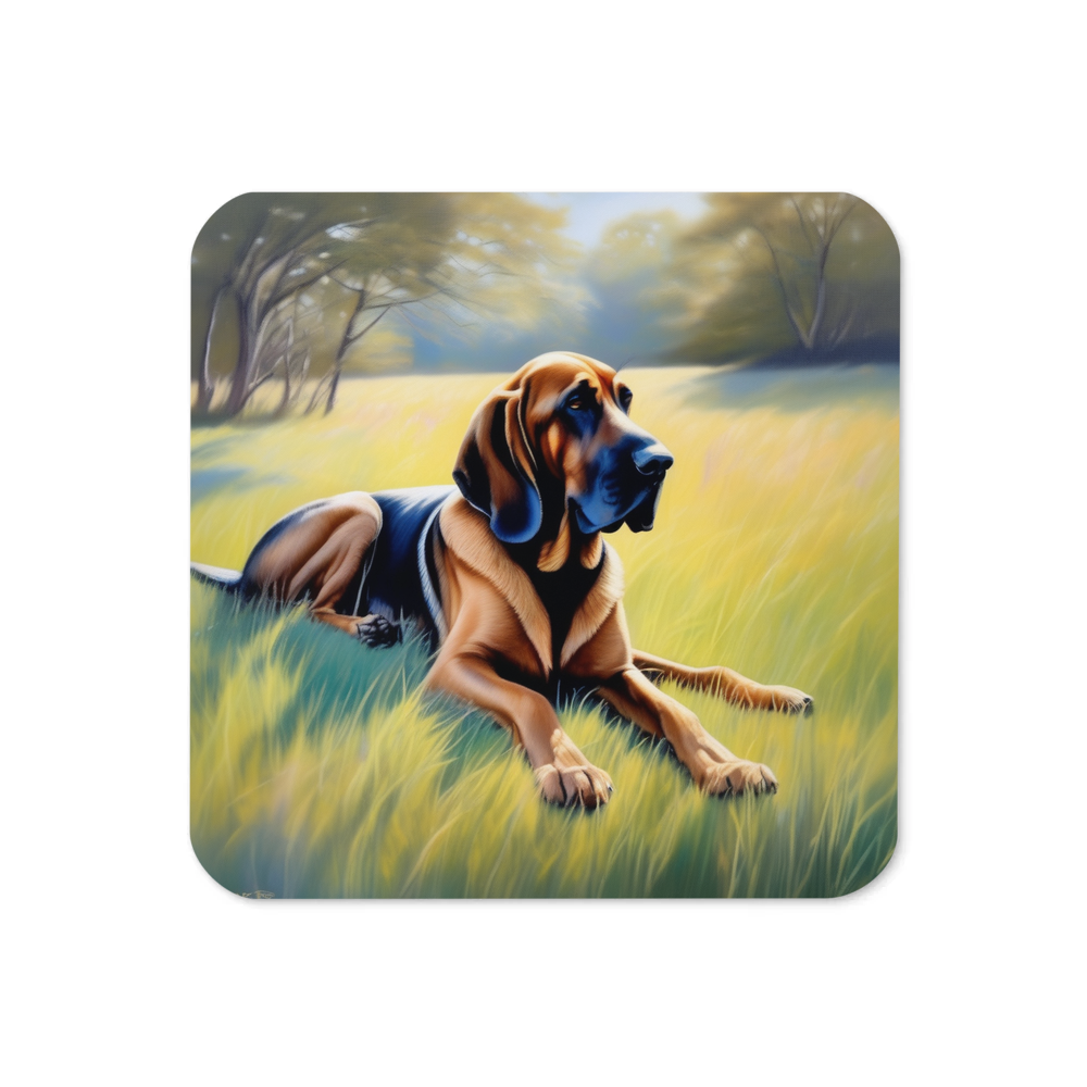 PugMug Custom Bloodhound Coaster