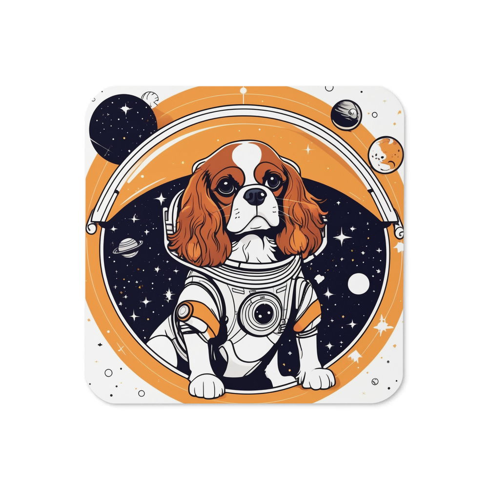 PugMug Custom Cavalier King Charles Spaniel Coaster