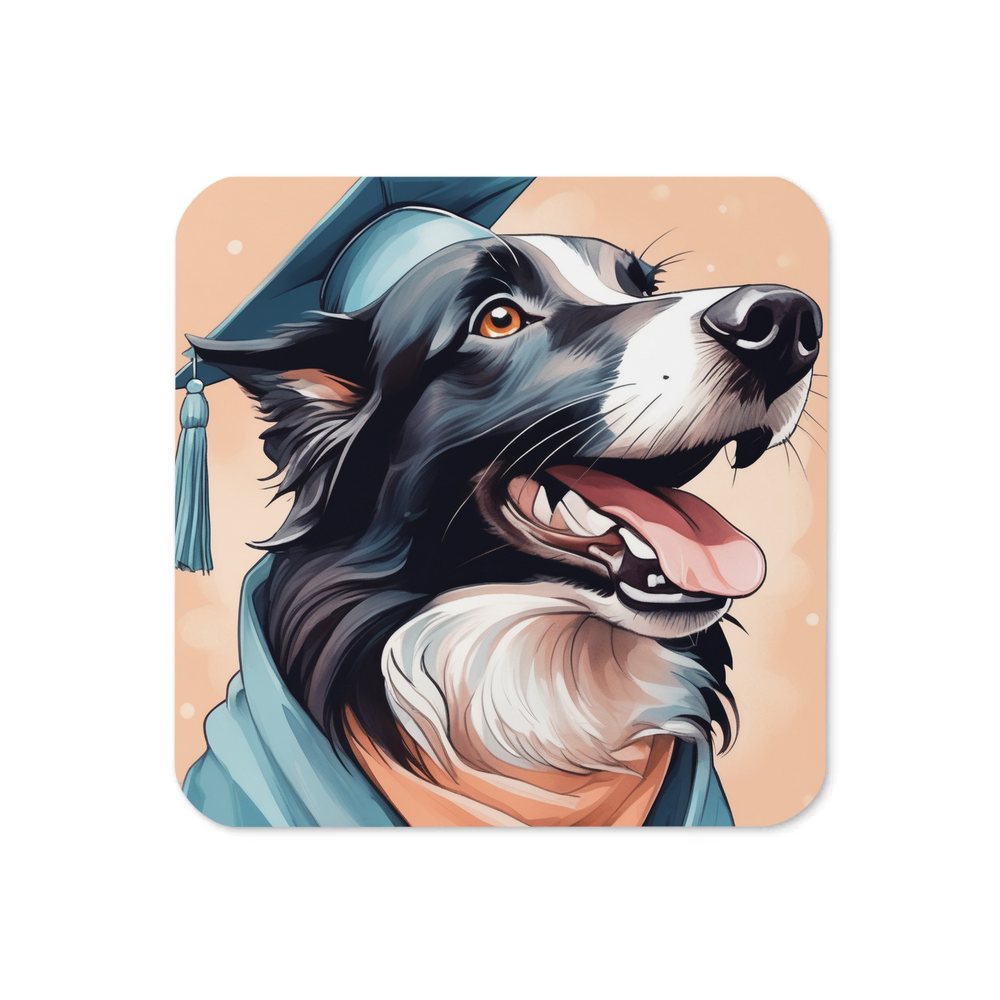 PugMug Custom Border Collie Coaster