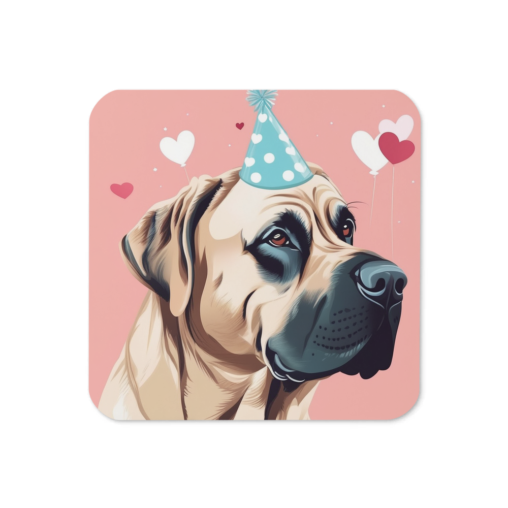 PugMug Custom Mastiff Coaster