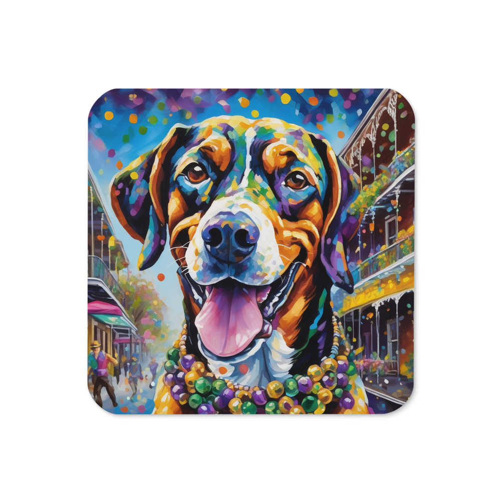 PugMug Custom Pointer Dog Coaster