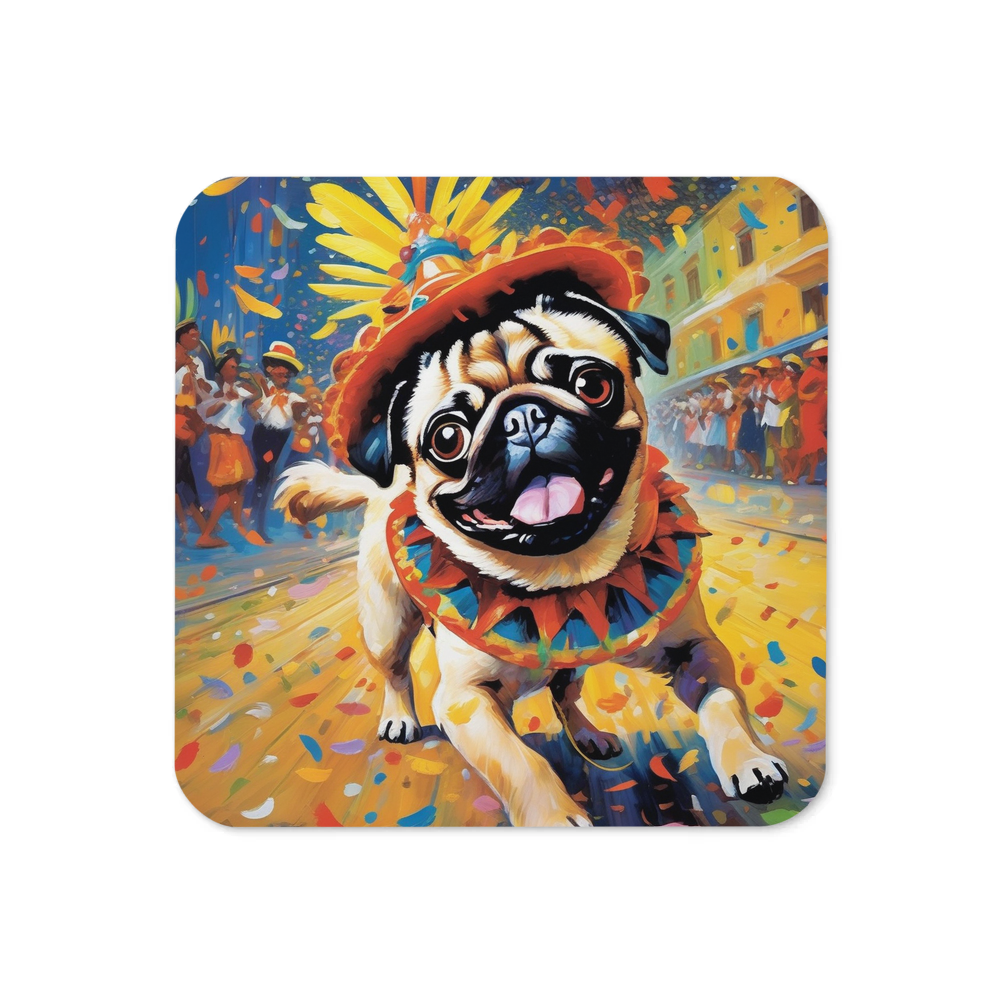 PugMug Custom Pug Coaster