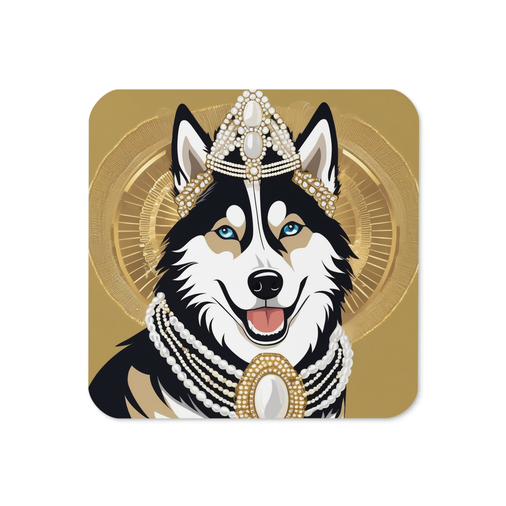PugMug Custom Siberian Husky Coaster