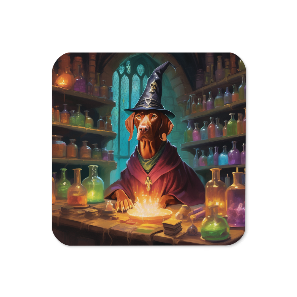 PugMug Custom Vizsla Coaster