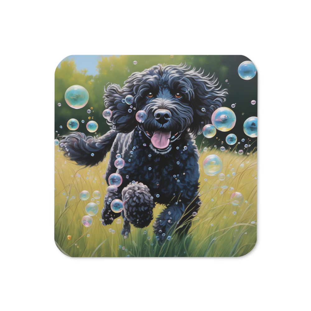 PugMug Custom Portuguese Water Dog Coaster