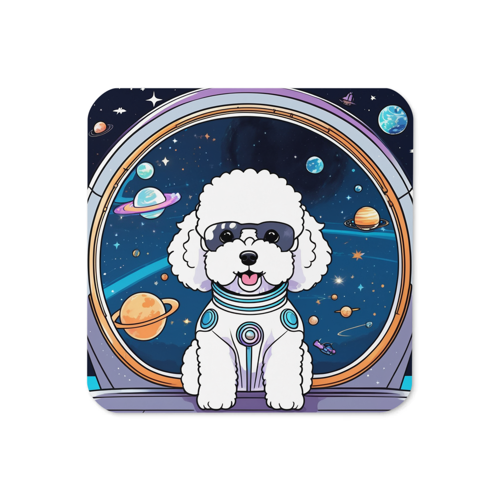 PugMug Custom Bichons Frise Coaster