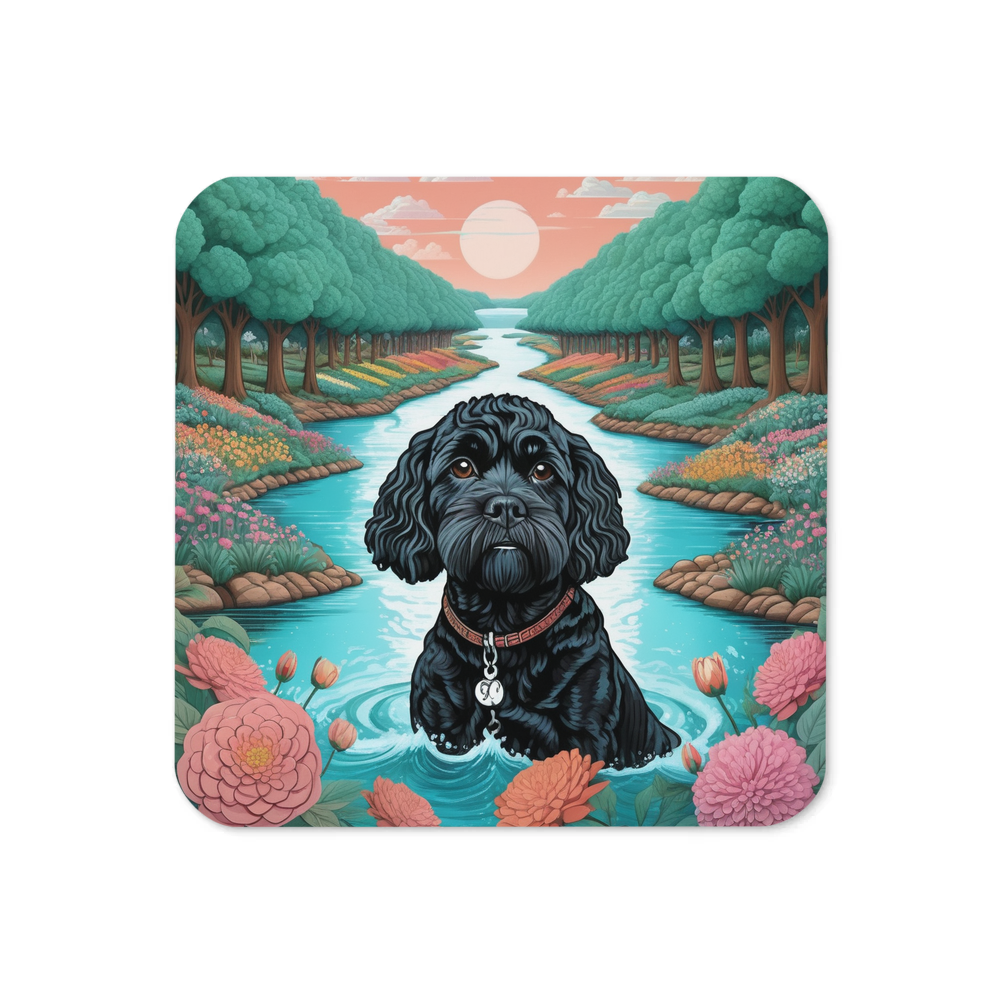PugMug Custom Lily Coaster