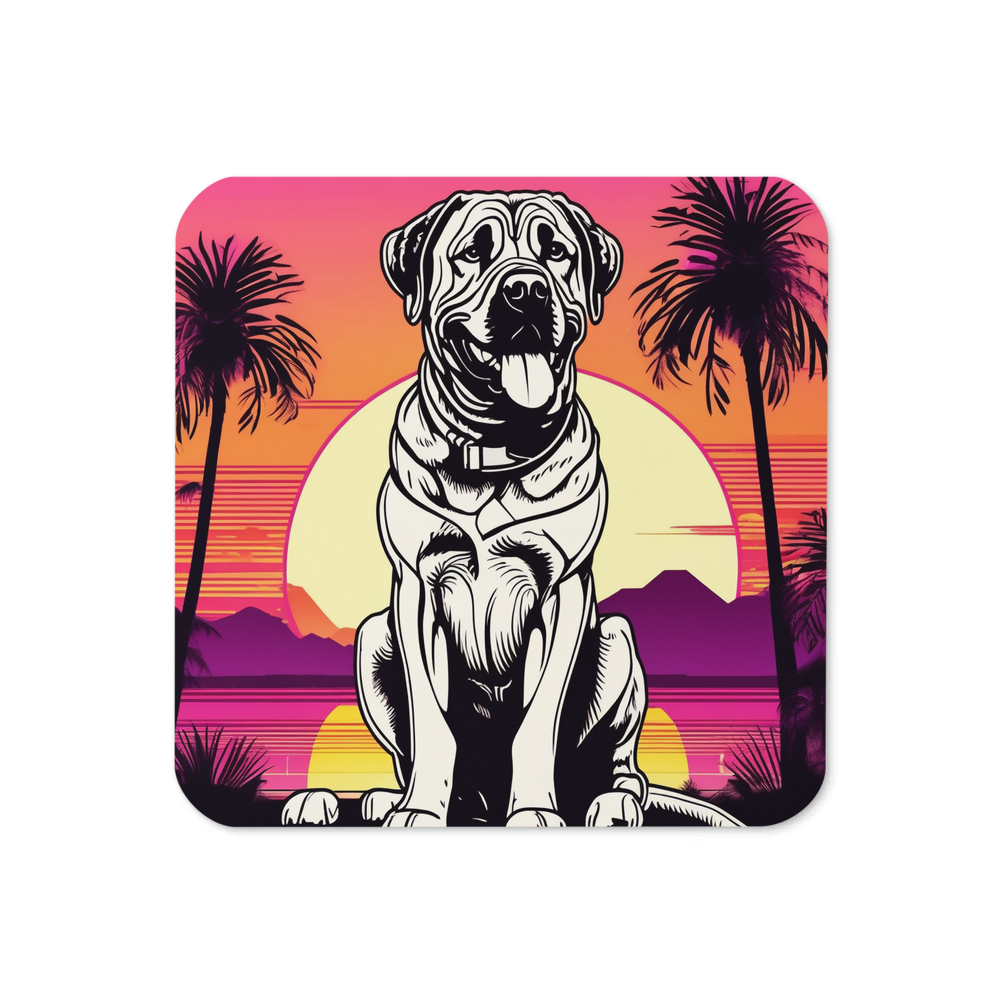 PugMug Custom Mastiff Coaster