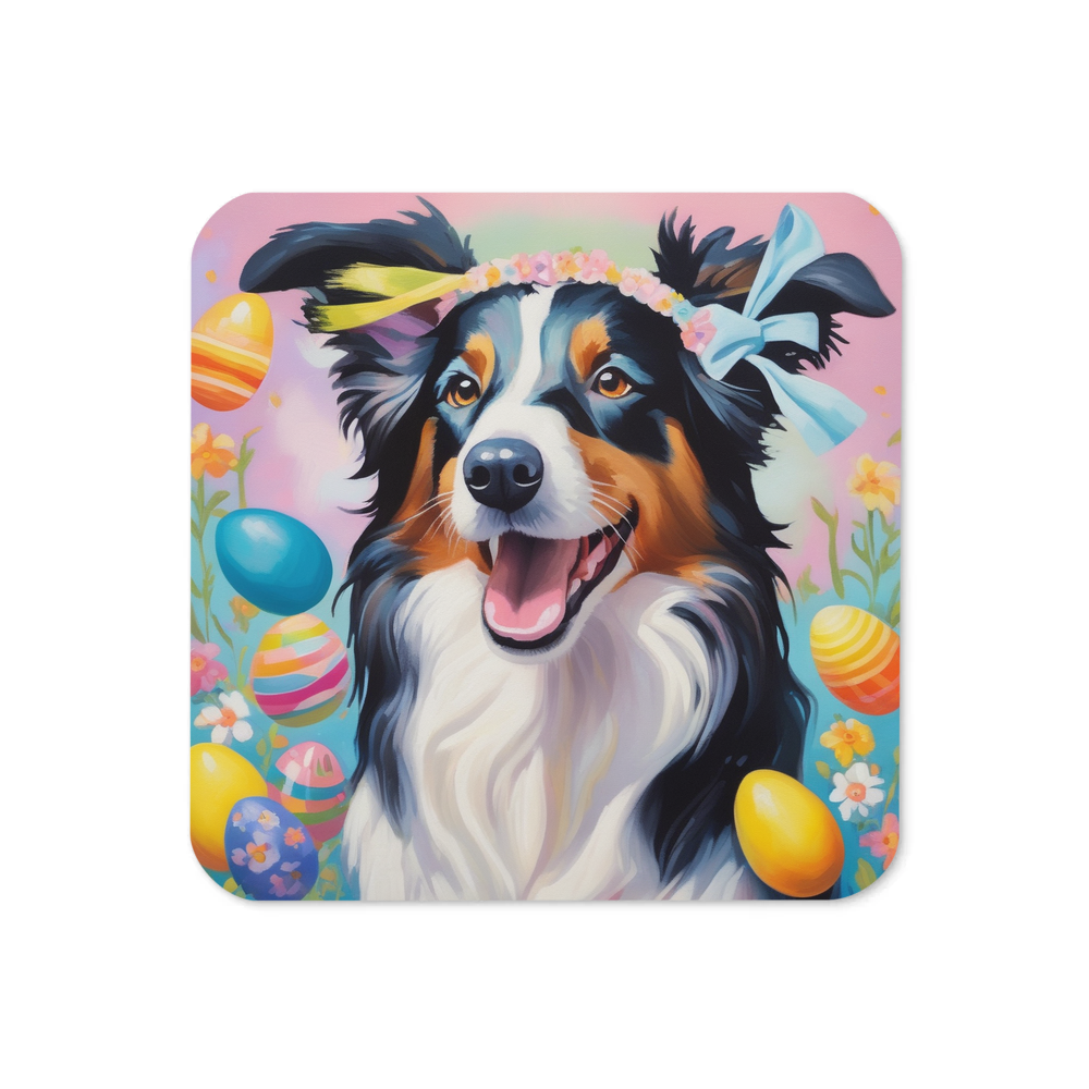 PugMug Custom Border Collie Coaster