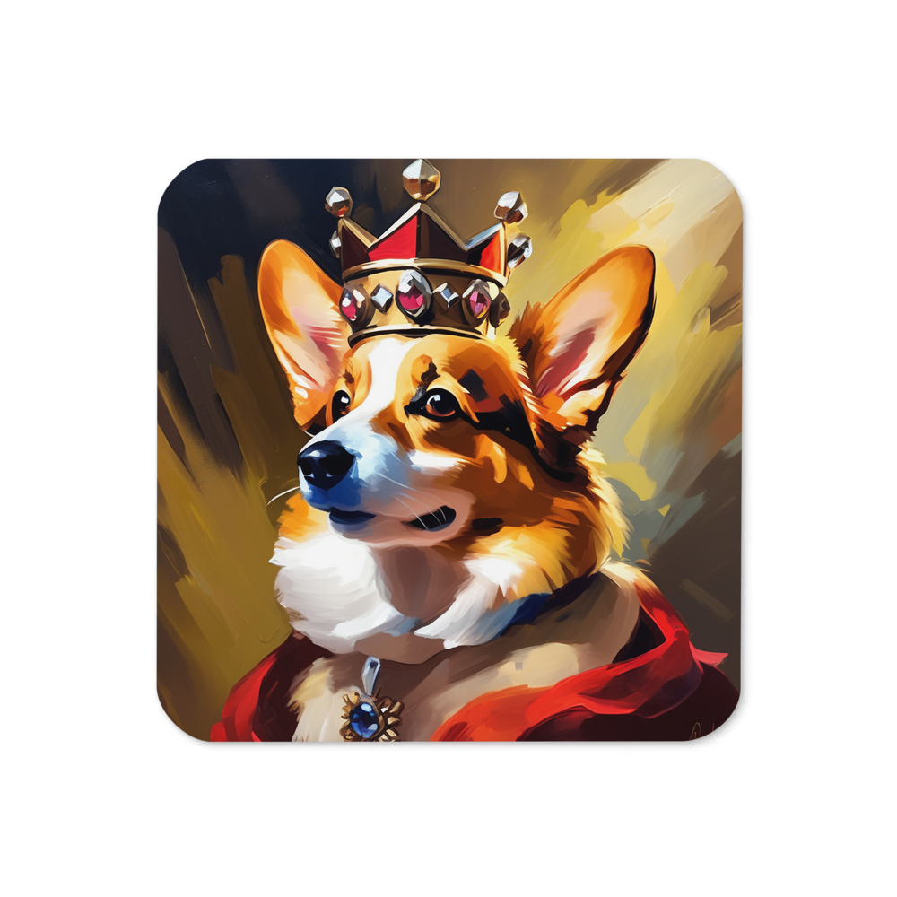 PugMug Custom Pembroke Welsh Corgi Coaster