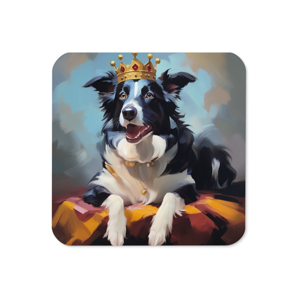 PugMug Custom Border Collie Coaster