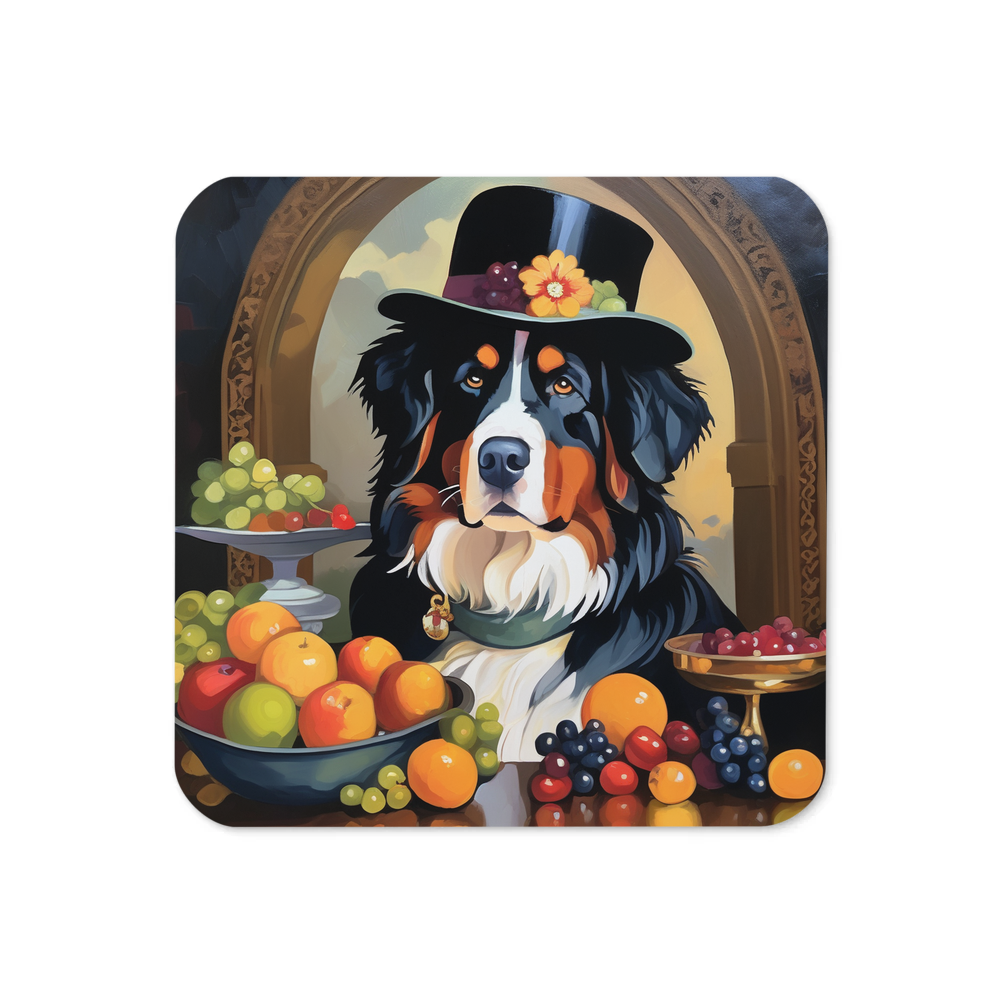 PugMug Custom Bernese Mountain Dog Coaster