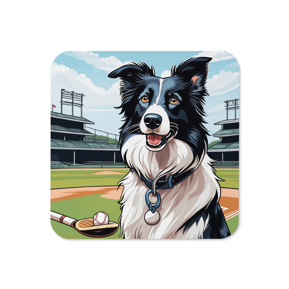 PugMug Custom Border Collie Coaster