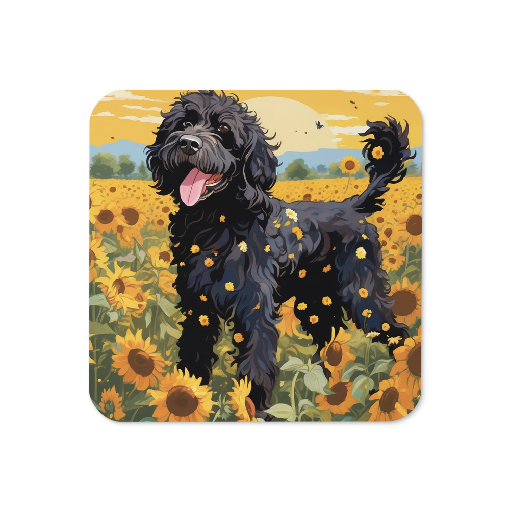 PugMug Custom Portuguese Water Dog Coaster