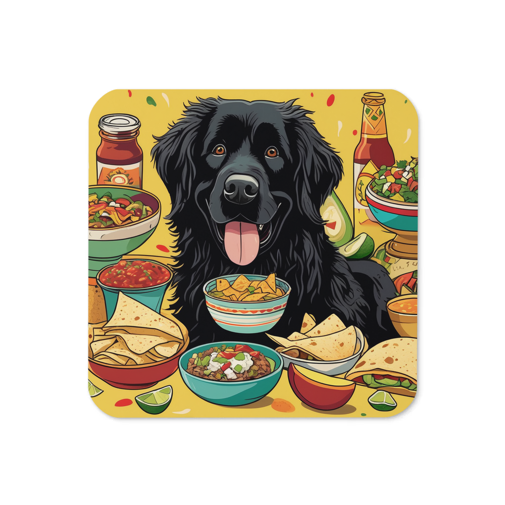 PugMug Custom Newfoundland Coaster