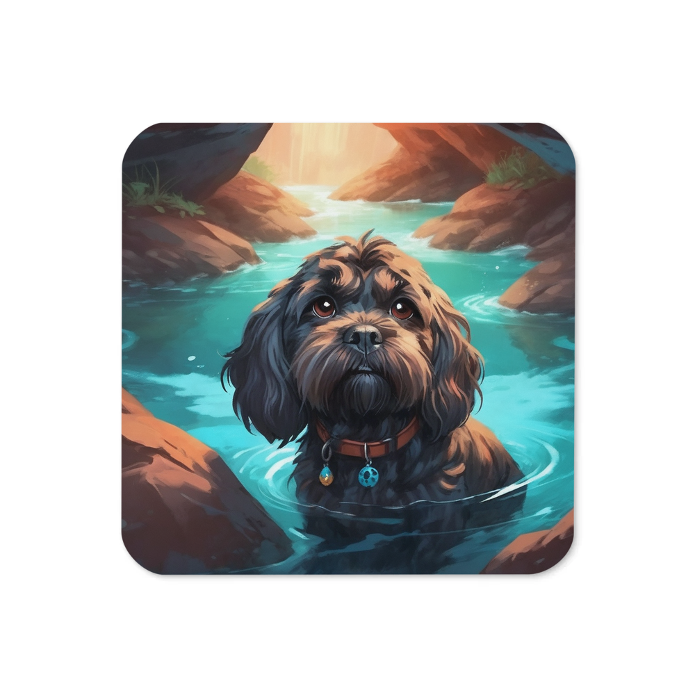 PugMug Custom Lily Coaster