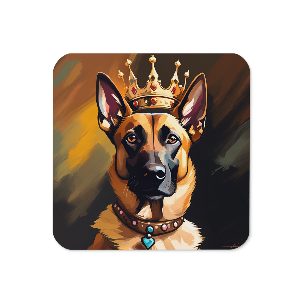 PugMug Custom Belgian Malinois Coaster