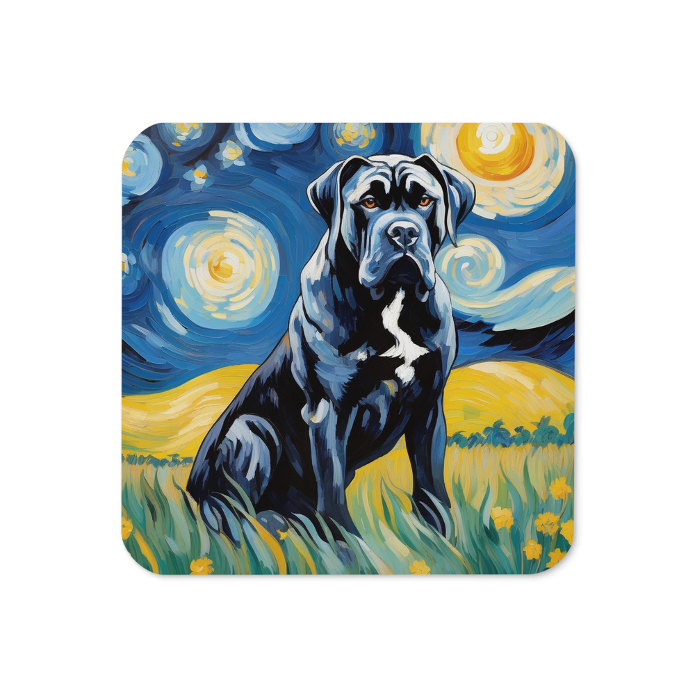 PugMug Custom Cane Corso Coaster