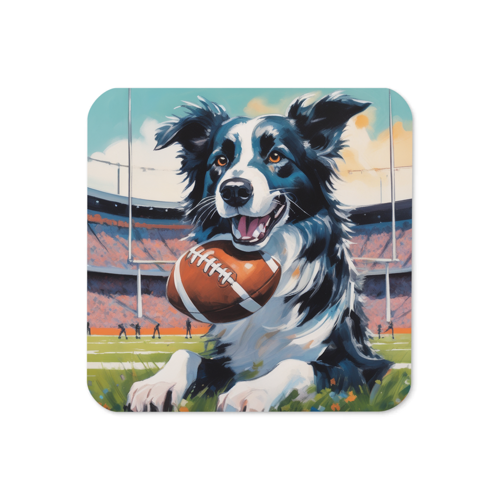 PugMug Custom Border Collie Coaster