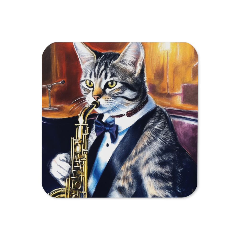 PugMug Custom Tabby American Shorthair Cat Coaster