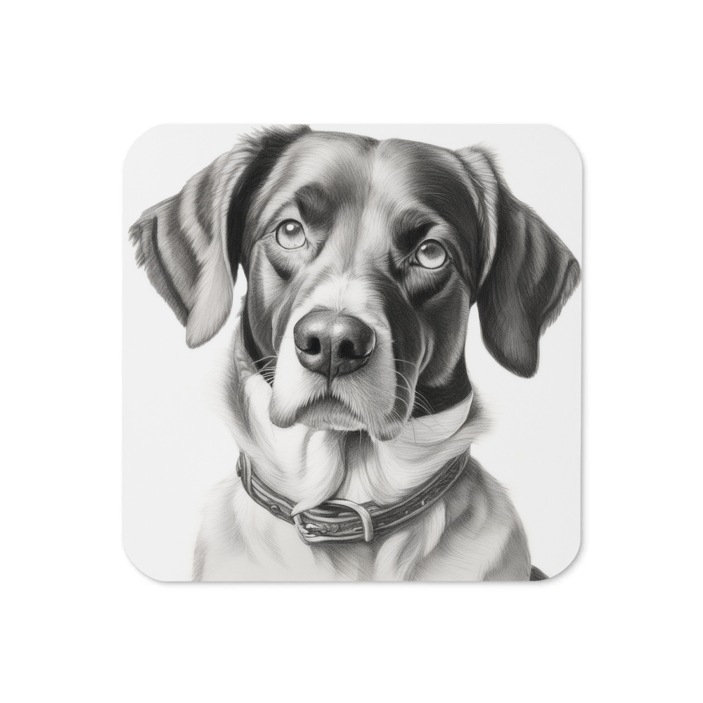 PugMug Custom Brittany Dog Coaster
