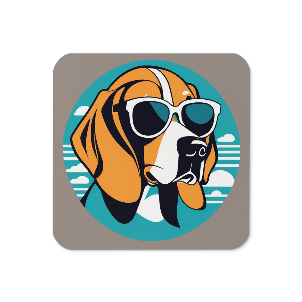 PugMug Custom Beagle Coaster