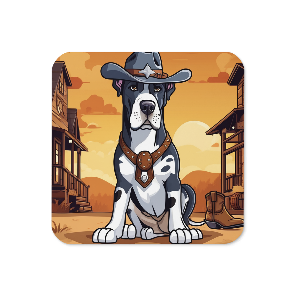 PugMug Custom Great Dane Coaster