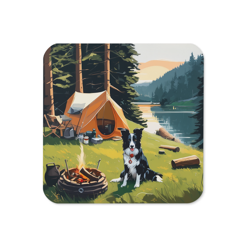 PugMug Custom Border Collie Coaster