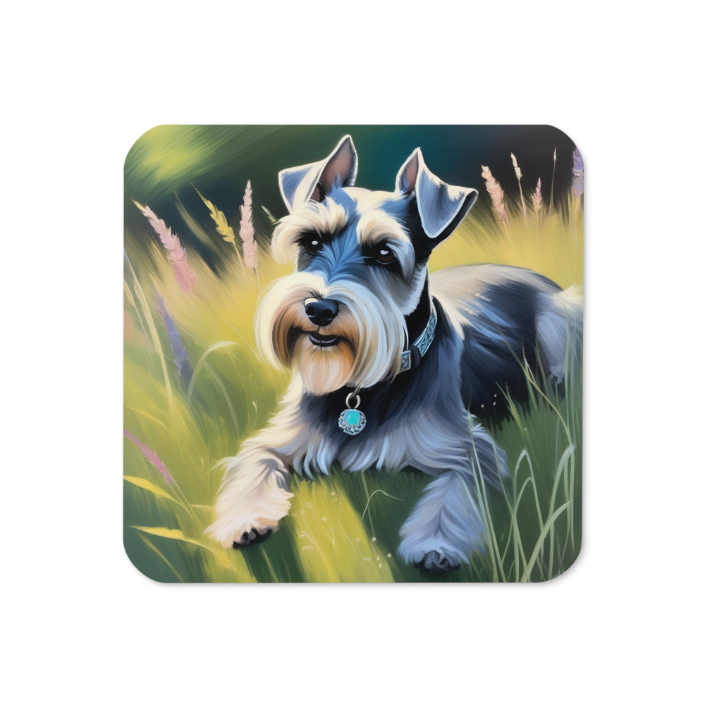 PugMug Custom Miniature Schnauzer Coaster