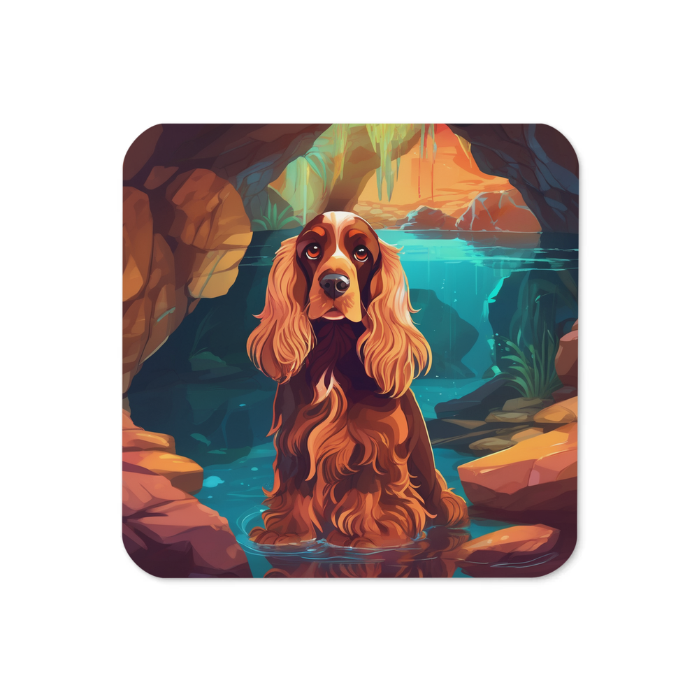 PugMug Custom English Cocker Spaniel Coaster