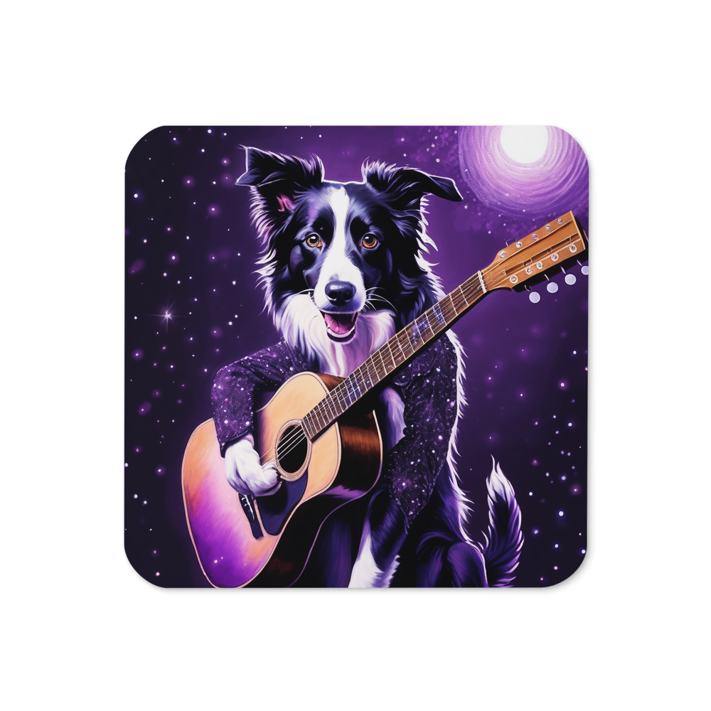 PugMug Custom Border Collie Coaster