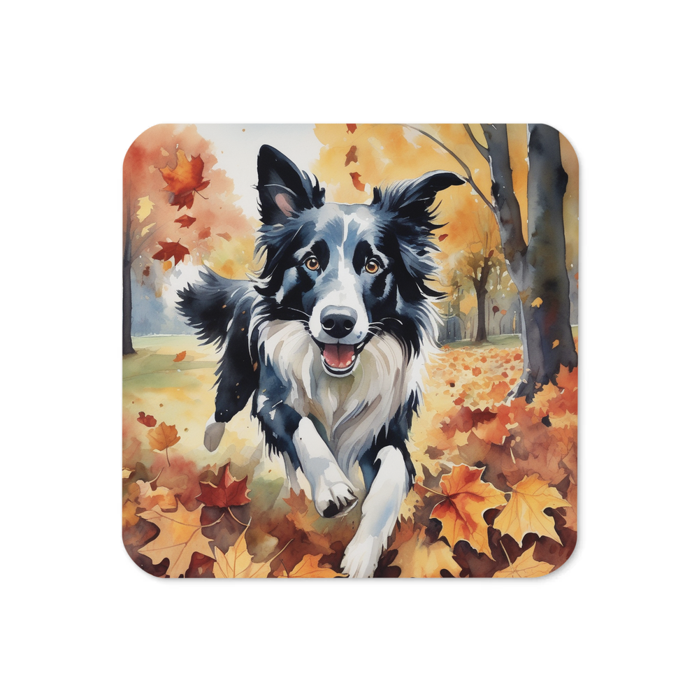 PugMug Custom Border Collie Coaster