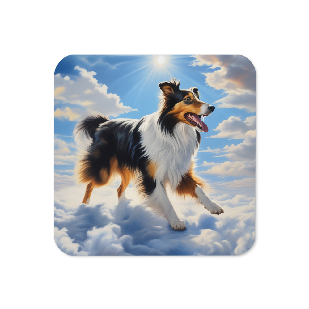 PugMug Custom Collie Coaster