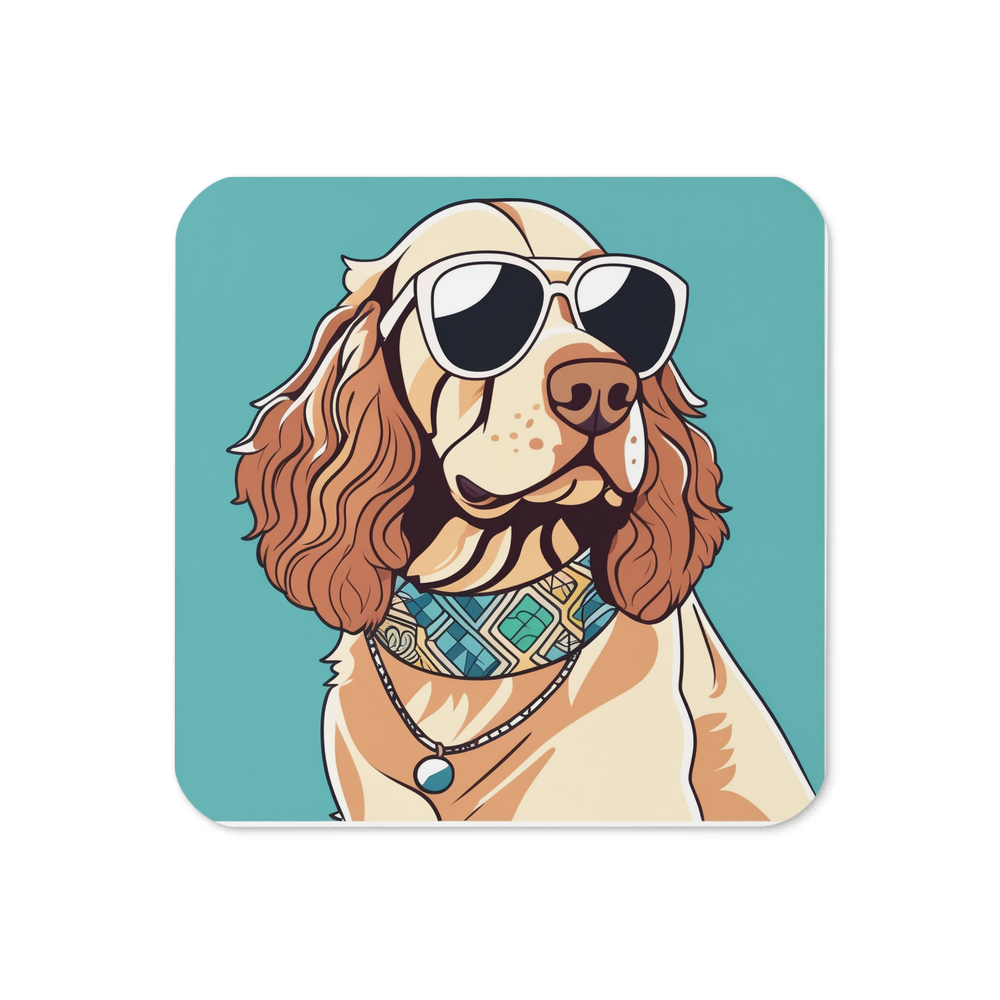 PugMug Custom Cocker Spaniel Coaster