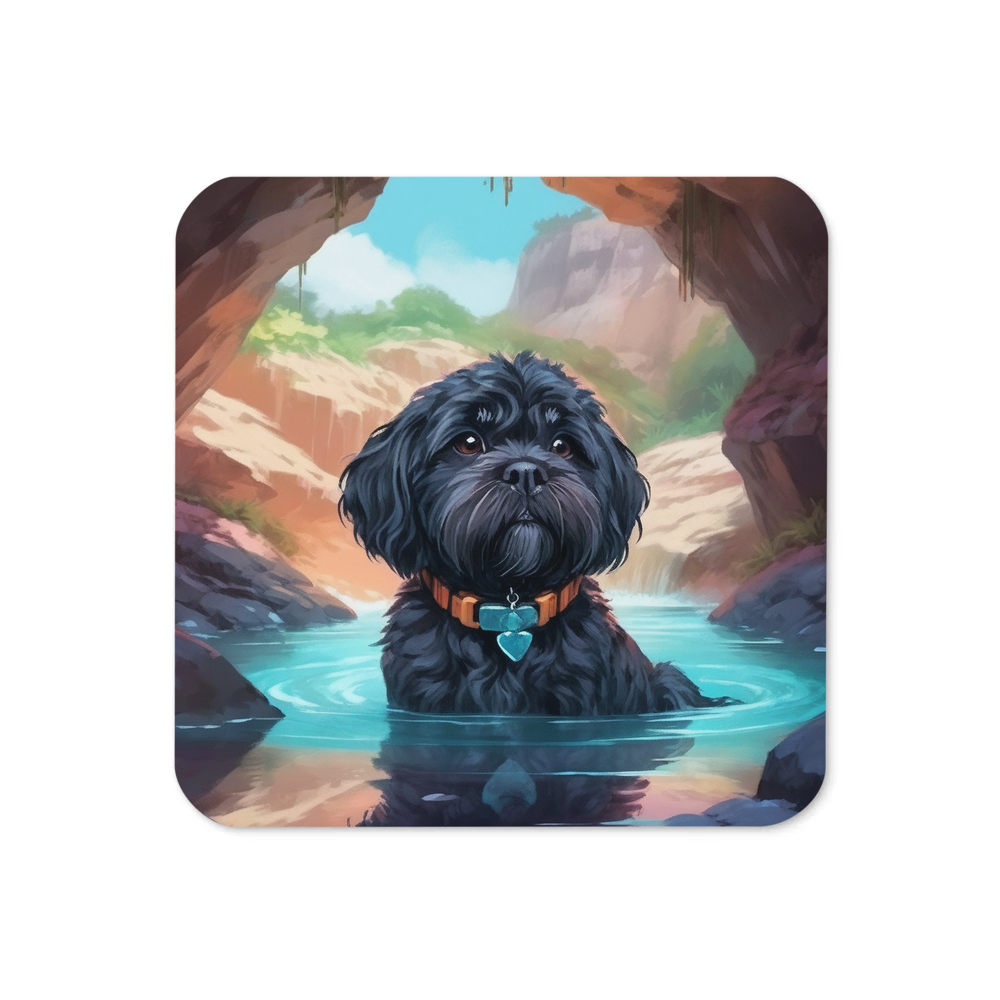 PugMug Custom Lily Coaster