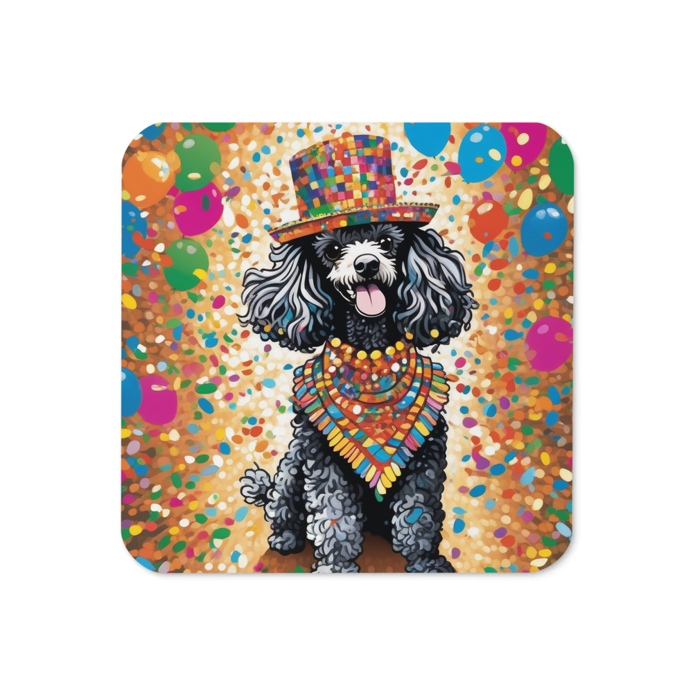 PugMug Custom Tan Poodle Coaster