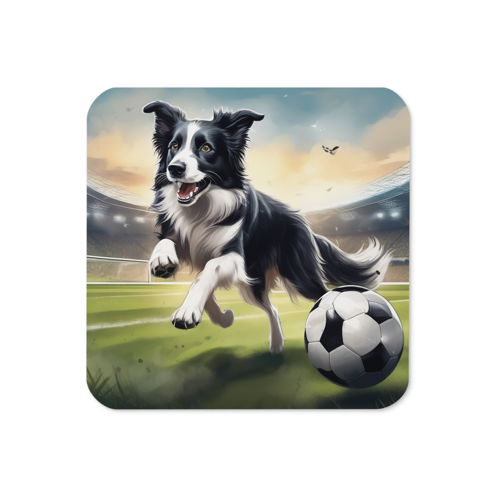 PugMug Custom Border Collie Coaster