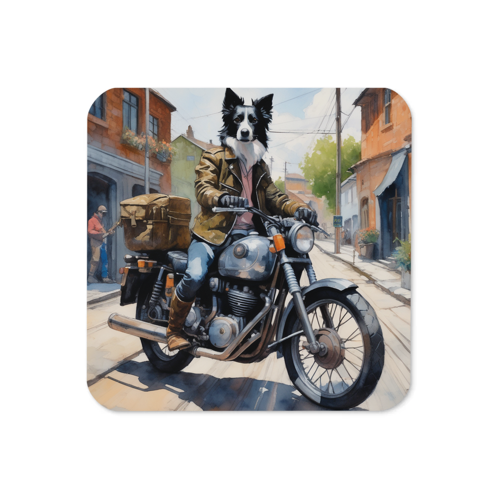 PugMug Custom Border Collie Coaster