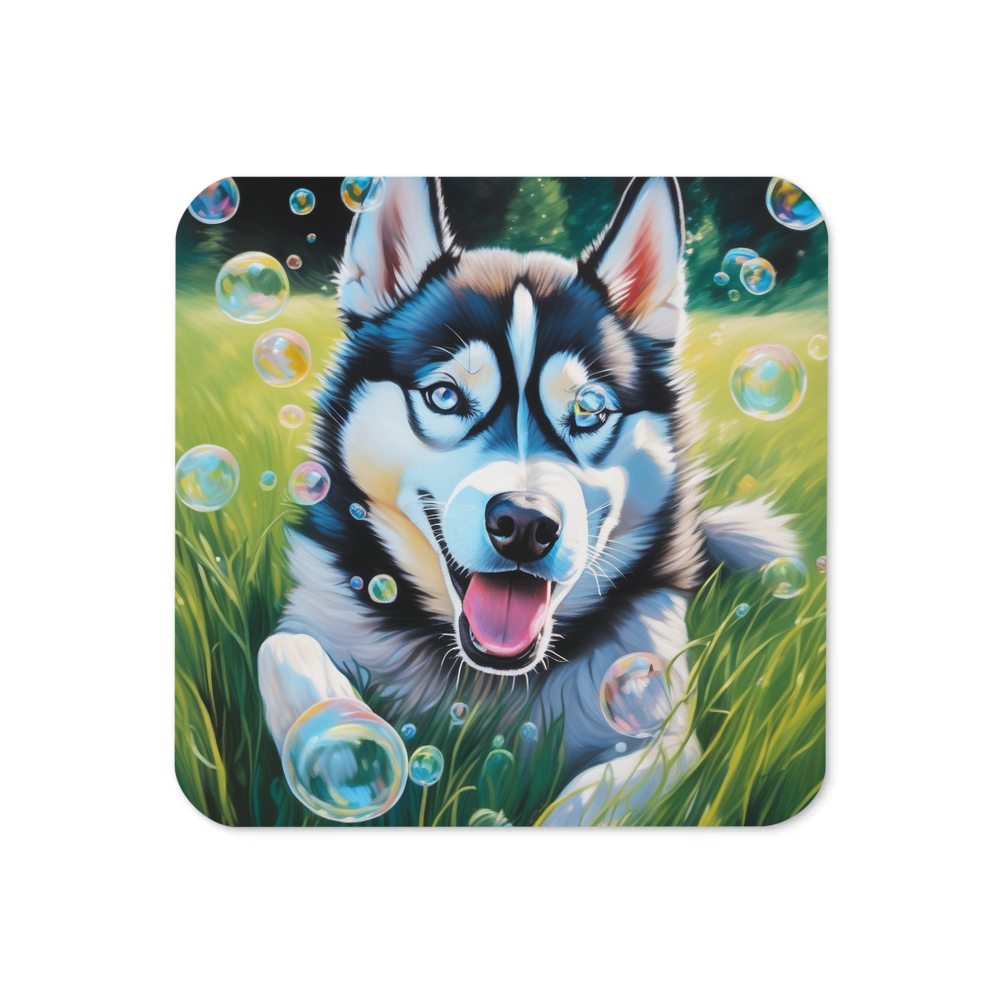 PugMug Custom Siberian Husky Coaster