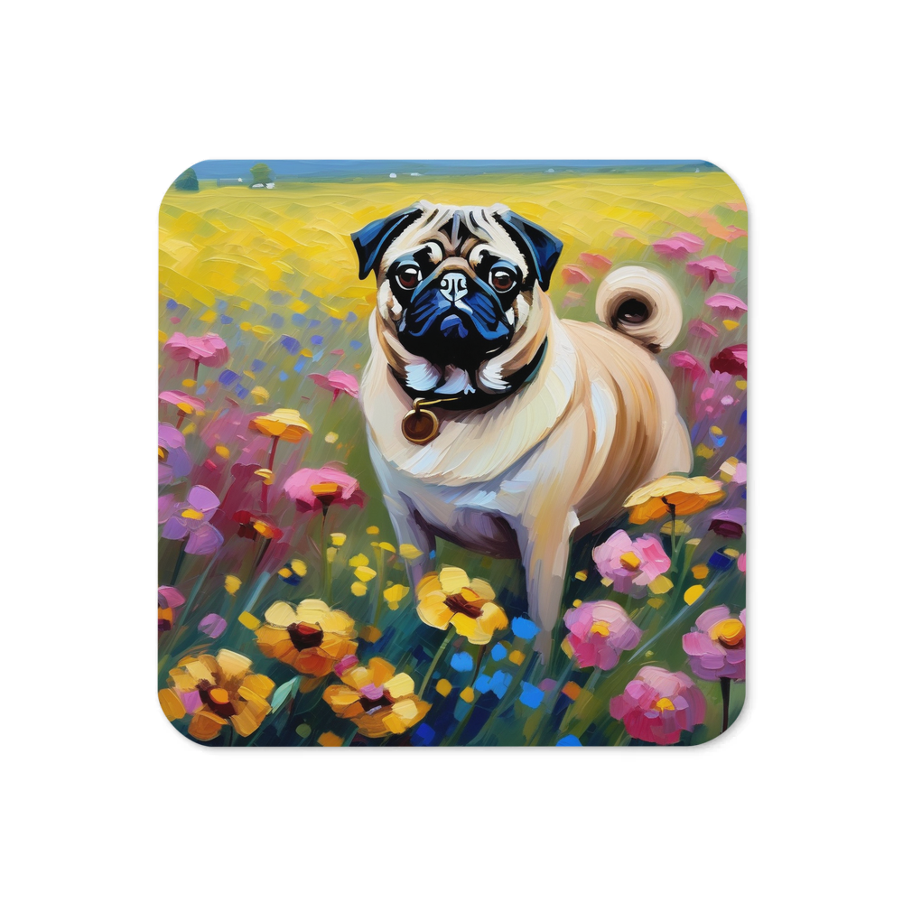 PugMug Custom Pug Coaster